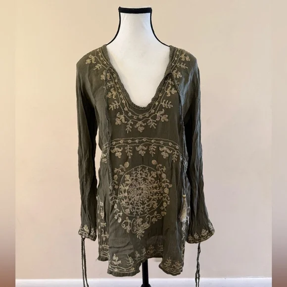 Lucky & Coco - Olive Green Tunic - Picture 2 of 8